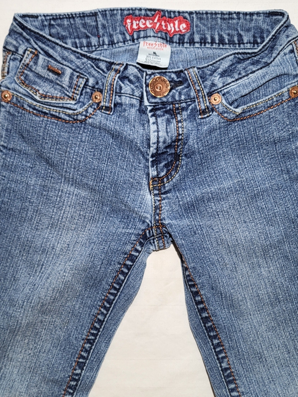 Freestyle Girls Vintage 90's Flare Leg Denim Jeans